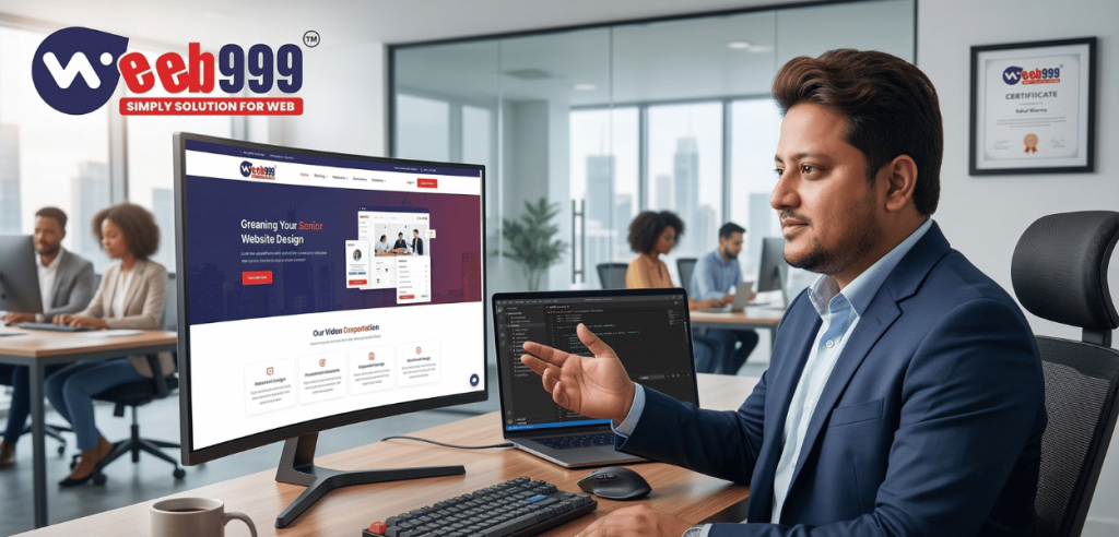 Website Design & Development Company in Ahmedabad | Web999